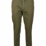 Pantaloni regular Dondup Verde - Foto 1