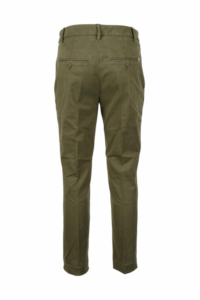 Pantaloni regular Dondup  Verde