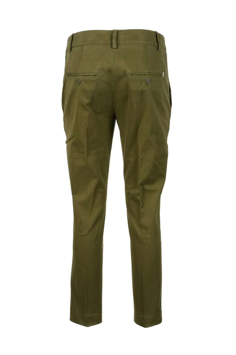 Pantaloni regular Dondup Verde Oliva - Foto 1