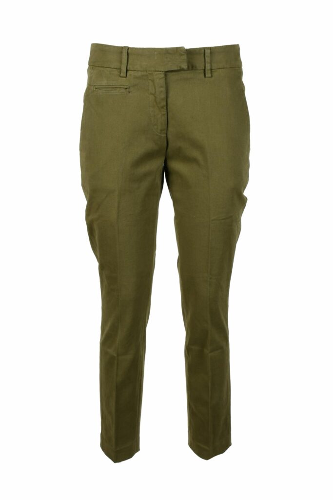 Pantaloni regular Dondup  Verde Oliva