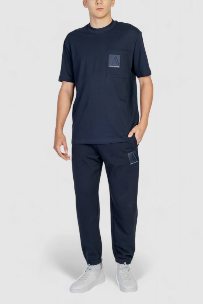 Pantaloni sportivi Armani Exchange  Blu