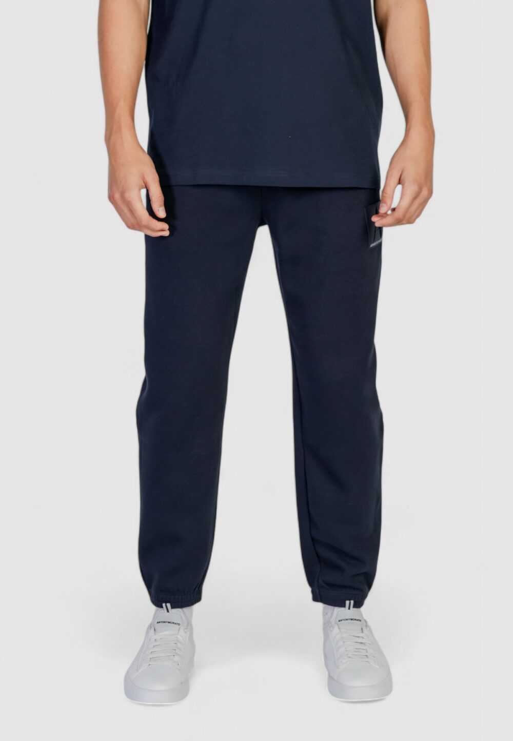 Pantaloni sportivi Armani Exchange Blu - Foto 4