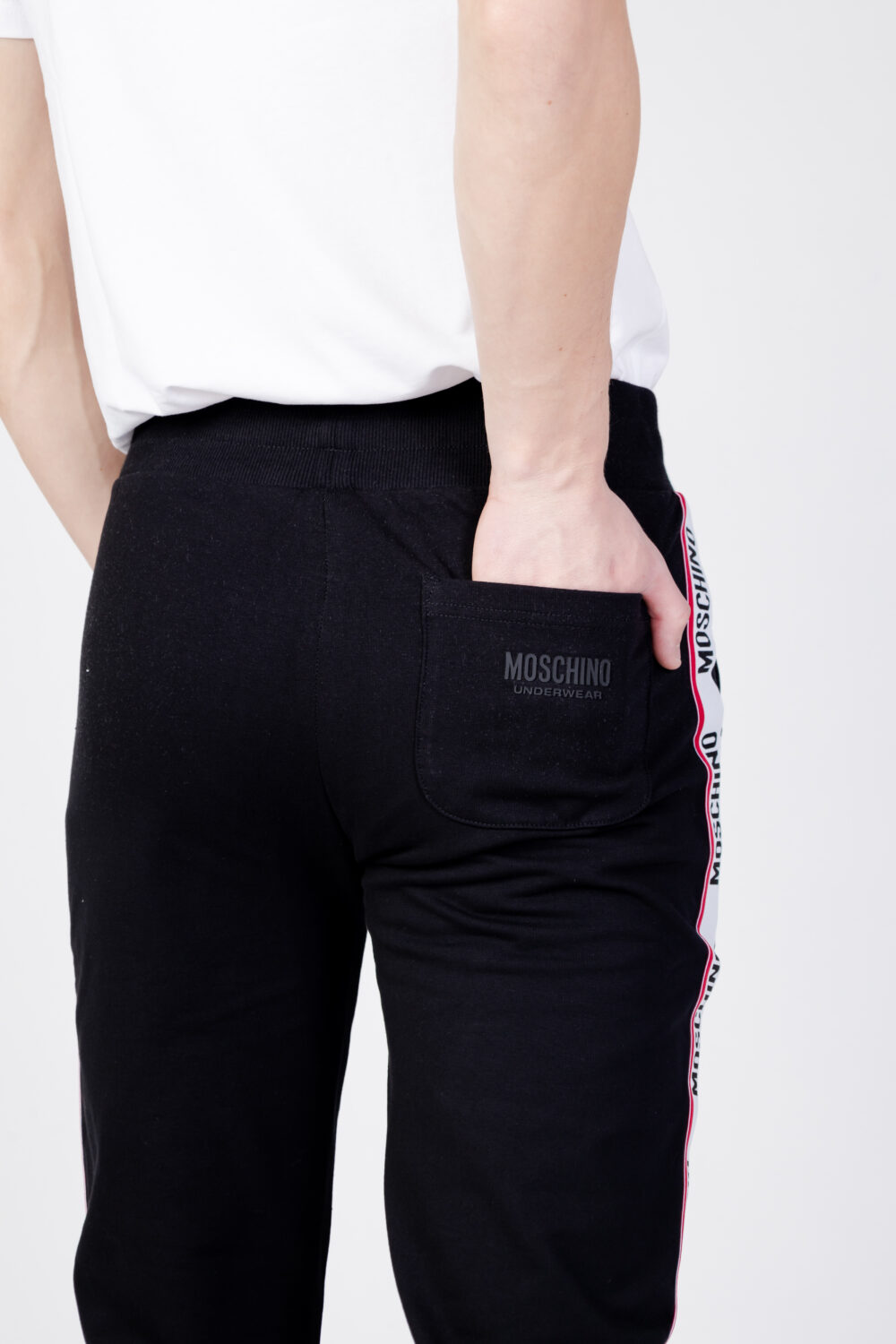 Pantaloni sportivi Moschino Underwear Nero - Foto 4