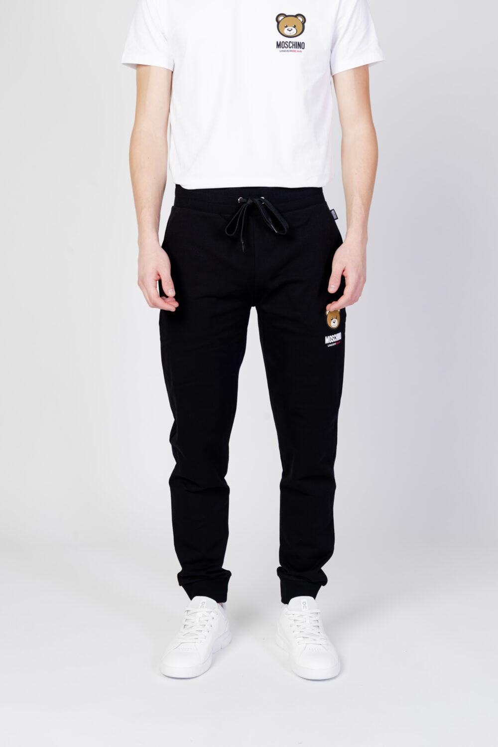 Pantaloni sportivi Moschino Underwear Nero - Foto 6