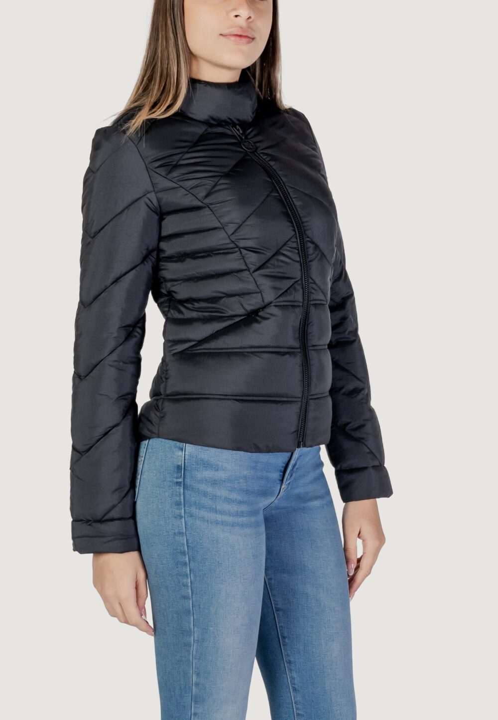 Piumino Guess ls juliane puffer Nero - Foto 4