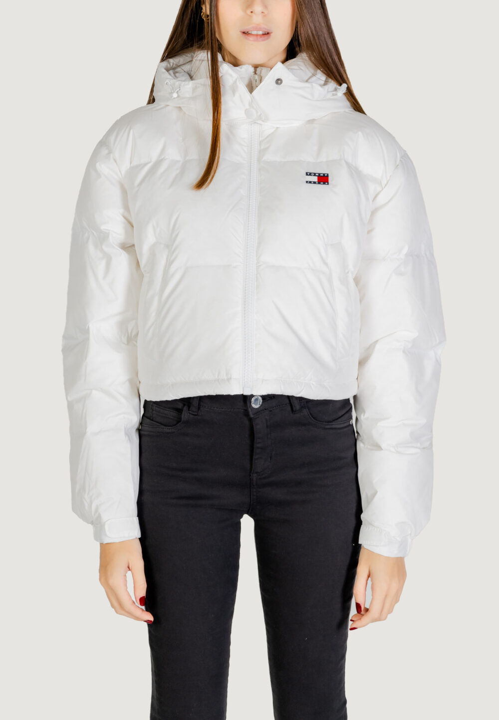 Piumino Tommy Hilfiger Jeans tjw crp alaska Bianco - Foto 5