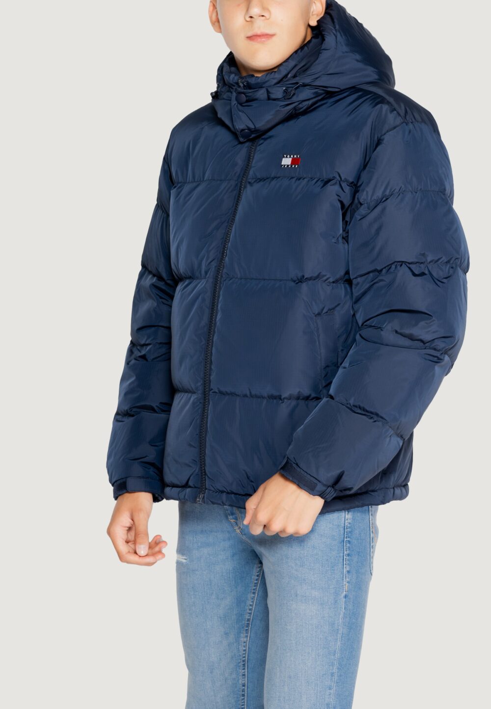 Piumino Tommy Hilfiger Jeans tjm alaska puffer Blue scuro - Foto 1