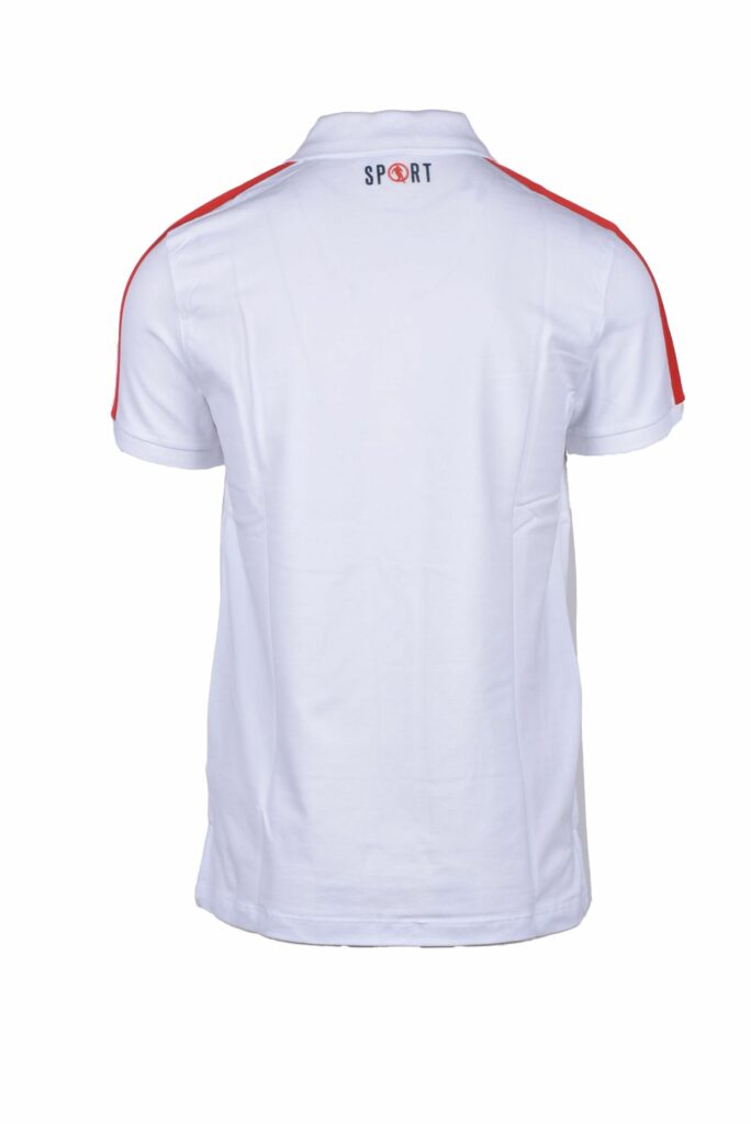 Polo manica corta BIKKEMBERGS  Bianco