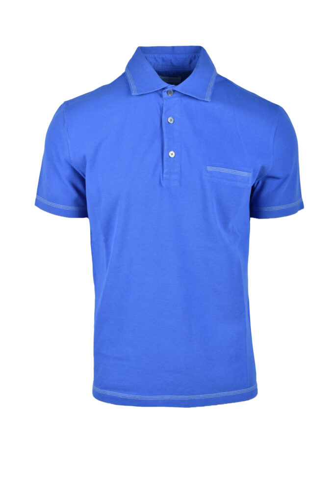 Polo manica corta BALLANTYNE  Blu