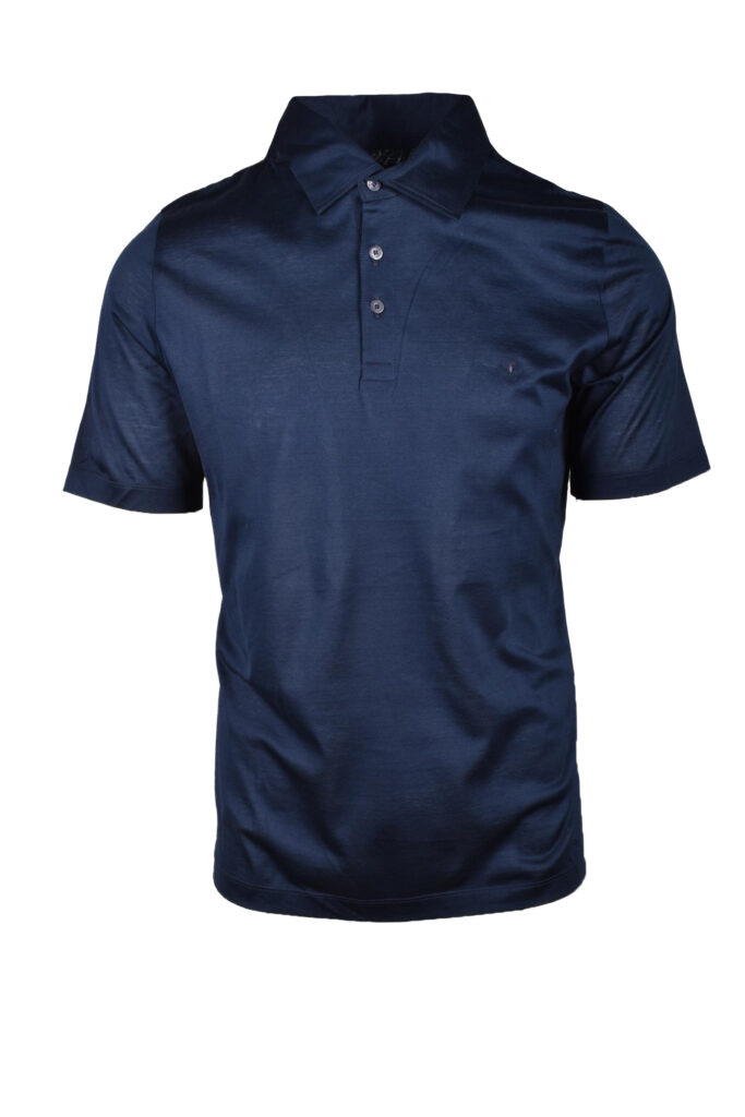 Polo manica corta BALLANTYNE  Blu