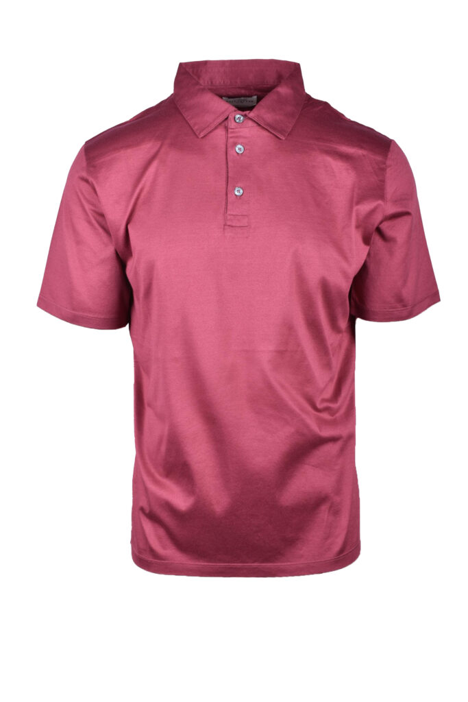 Polo manica corta BALLANTYNE  Bordeaux