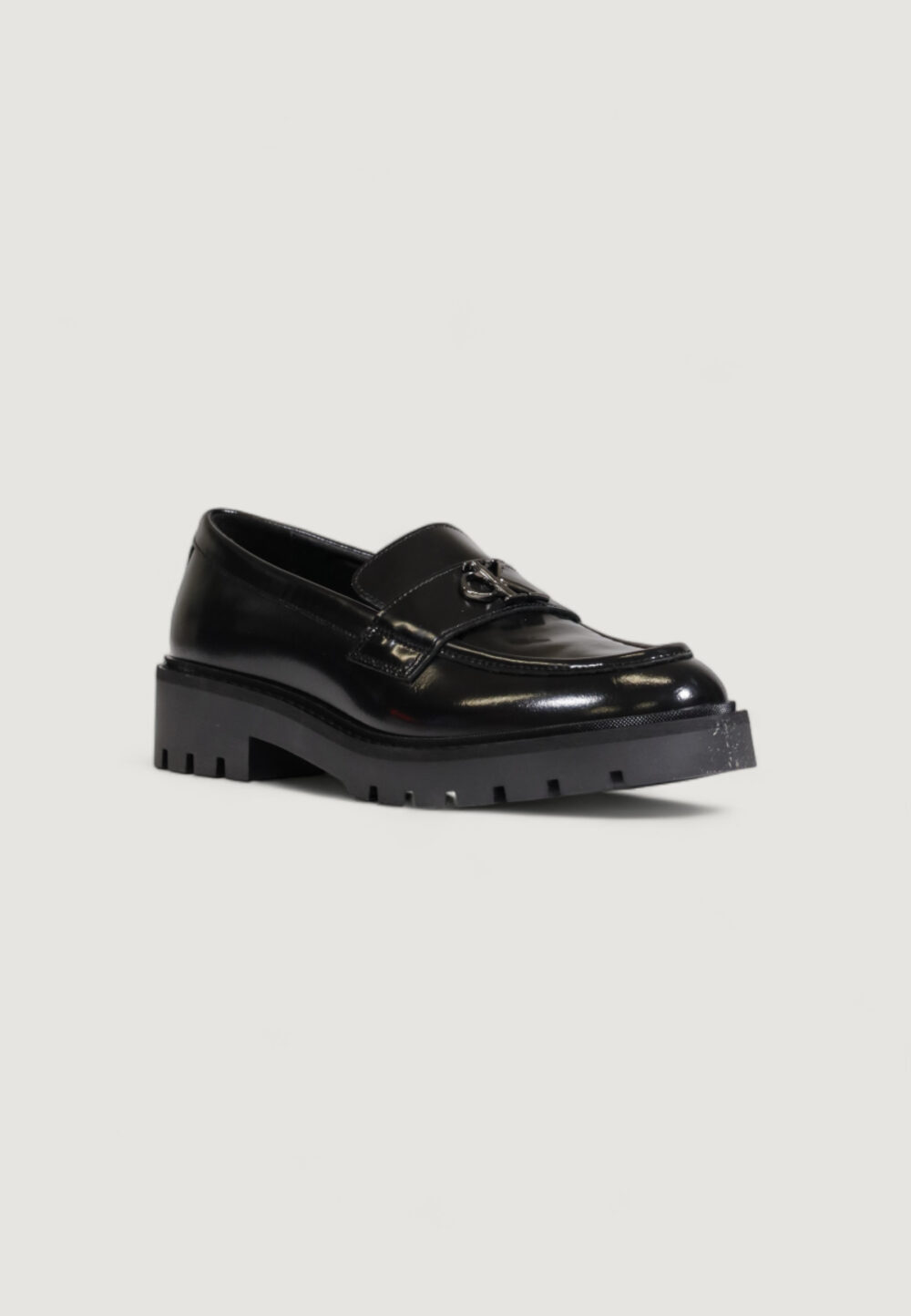 Scarpe basse Calvin Klein combat loafer mg mtl Nero - Foto 2