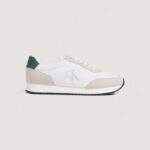 Sneakers Calvin Klein retro runner iconic Bianco - Foto 1