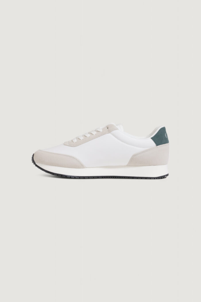 Sneakers Calvin Klein retro runner iconic Bianco