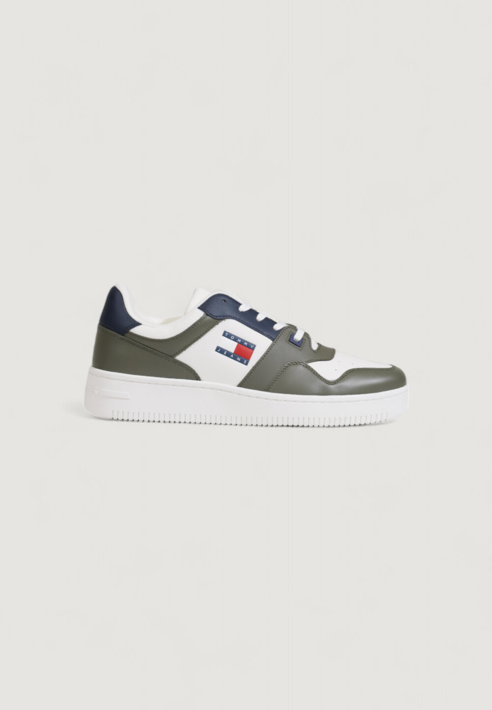 Sneakers Tommy Hilfiger tjm retro Verde Oliva - Foto 1