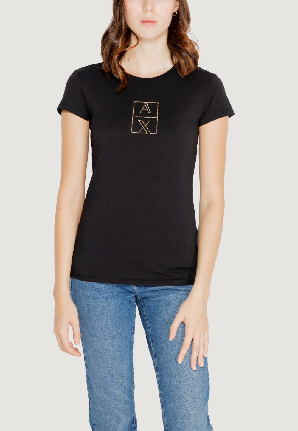 T-shirt Armani Exchange Nero - Foto 1