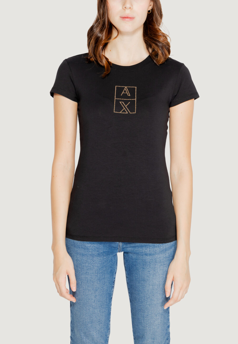 T-shirt Armani Exchange Nero - Foto 5