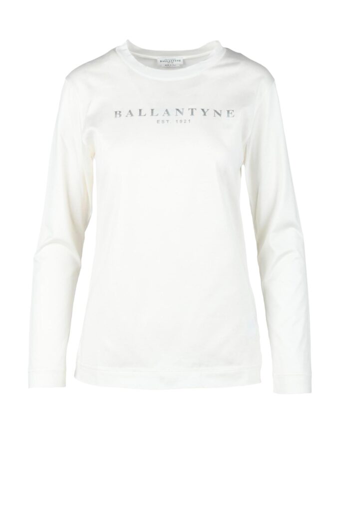 T-shirt BALLANTYNE  Bianco