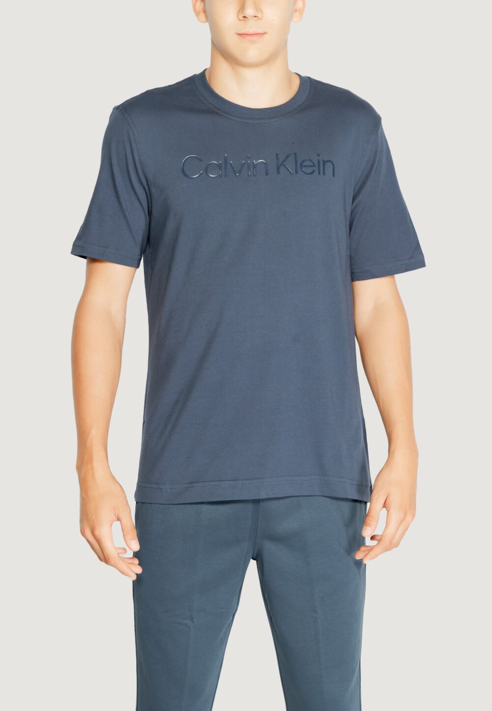 T-shirt Calvin Klein Sport pw - s/s Petrolio - Foto 1