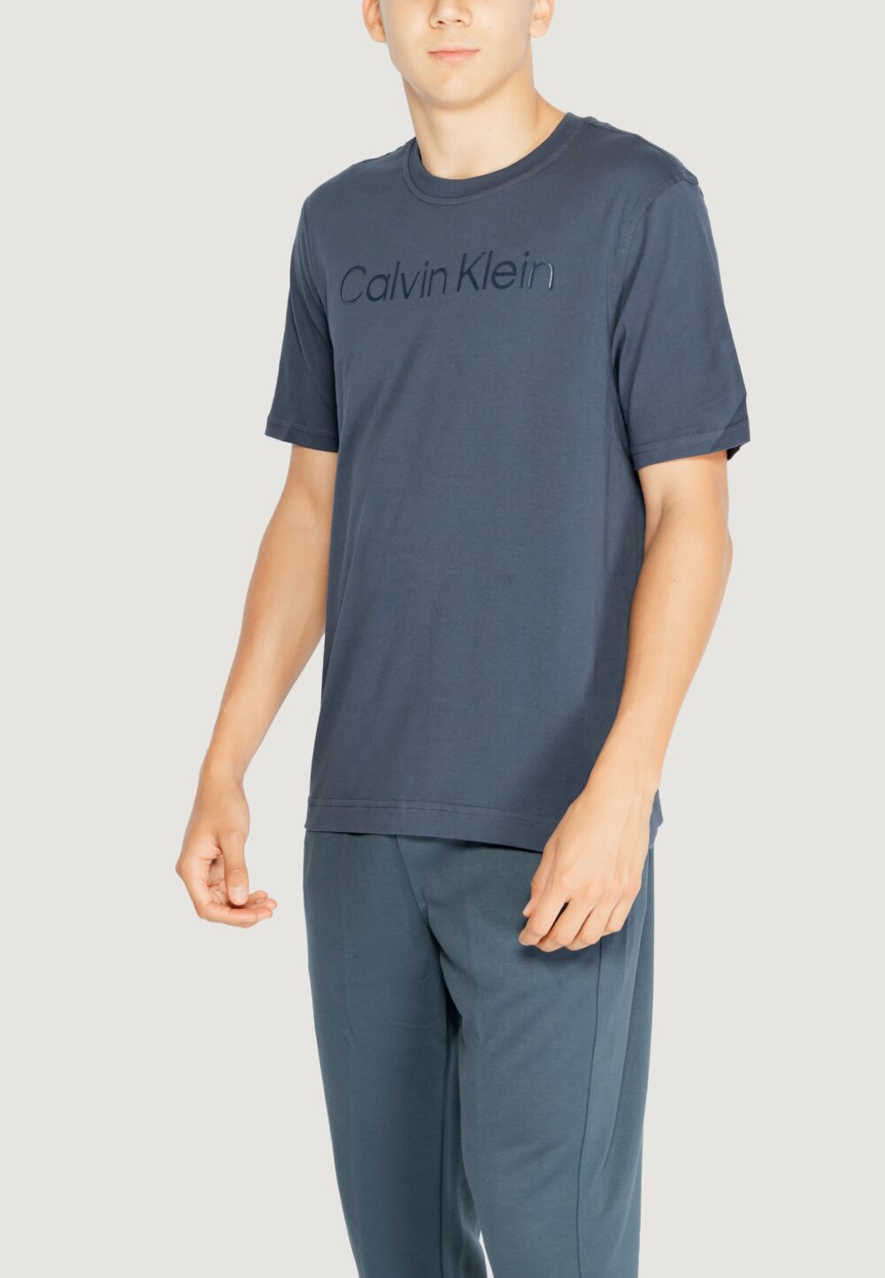 T-shirt Calvin Klein Sport pw - s/s Petrolio - Foto 2