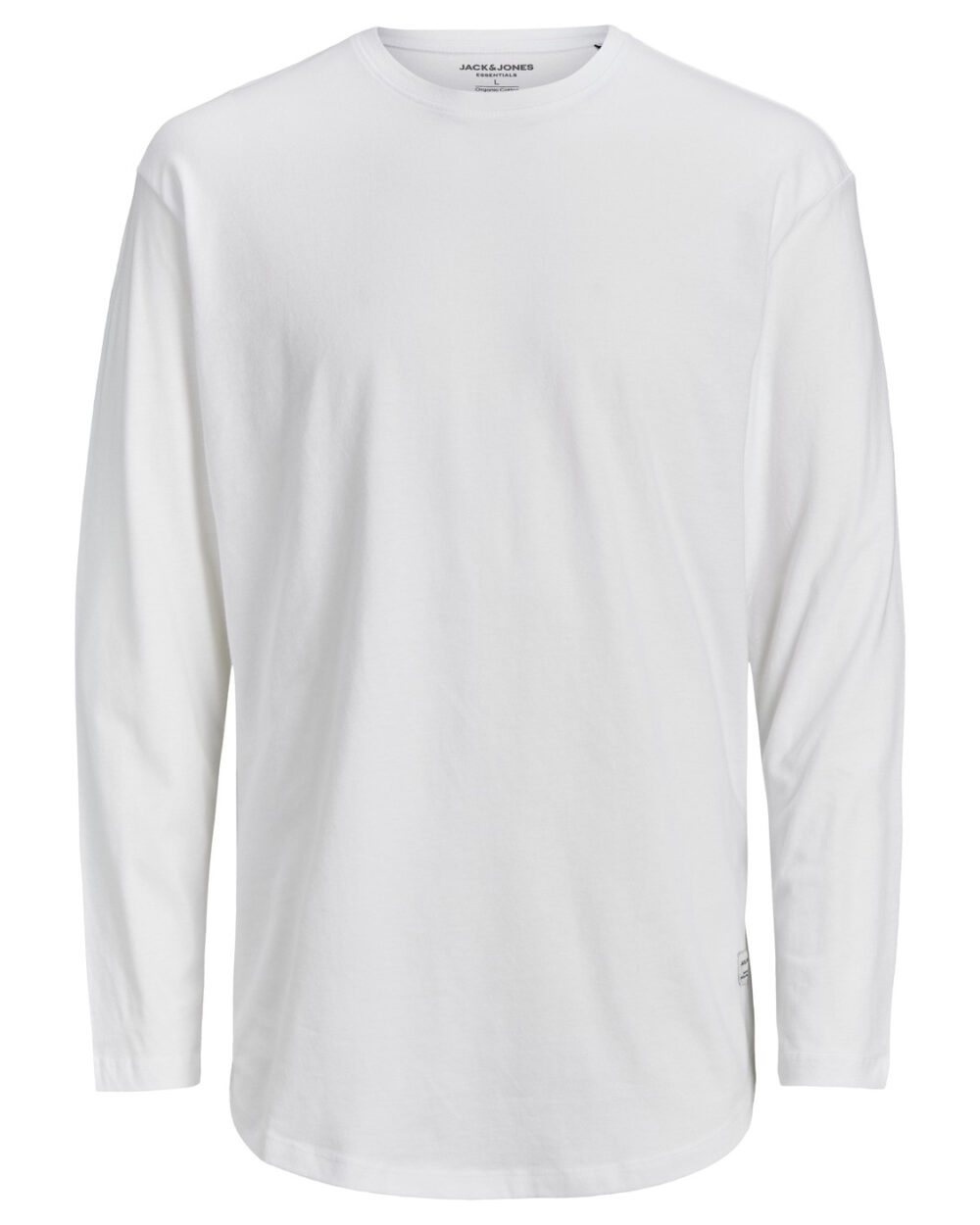 T-shirt manica lunga Jack Jones jjenoa tee o-neck ls noos - 12190128 Bianco - Foto 5