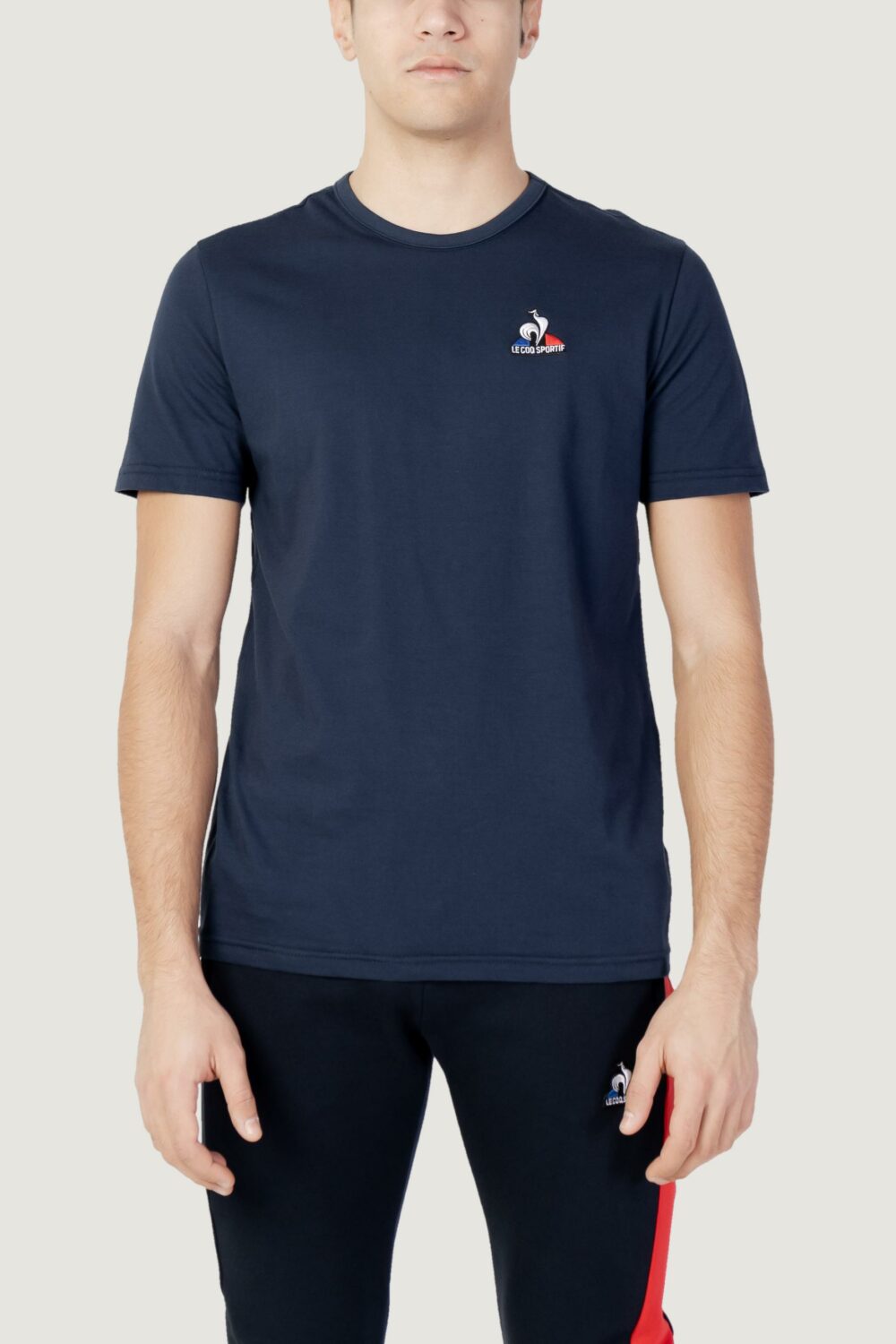 T-shirt LE COQ SPORTIF ess tee ss n°4 Blu marine - Foto 5