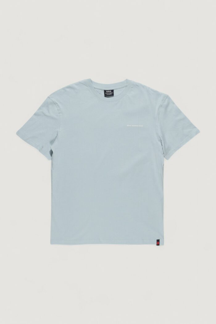 T-shirt R.D.D. ROYAL DENIM DIVISION rdddaniel crew neck tee s/s sn Celeste