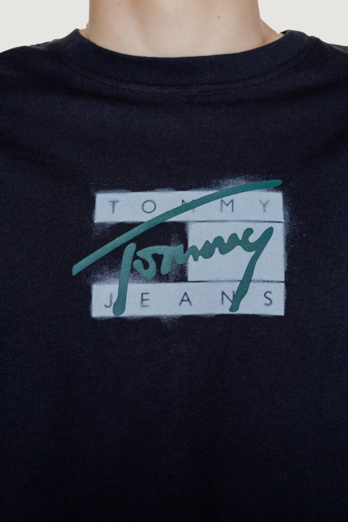 T-shirt Tommy Hilfiger Jeans tjm reg street sig Nero