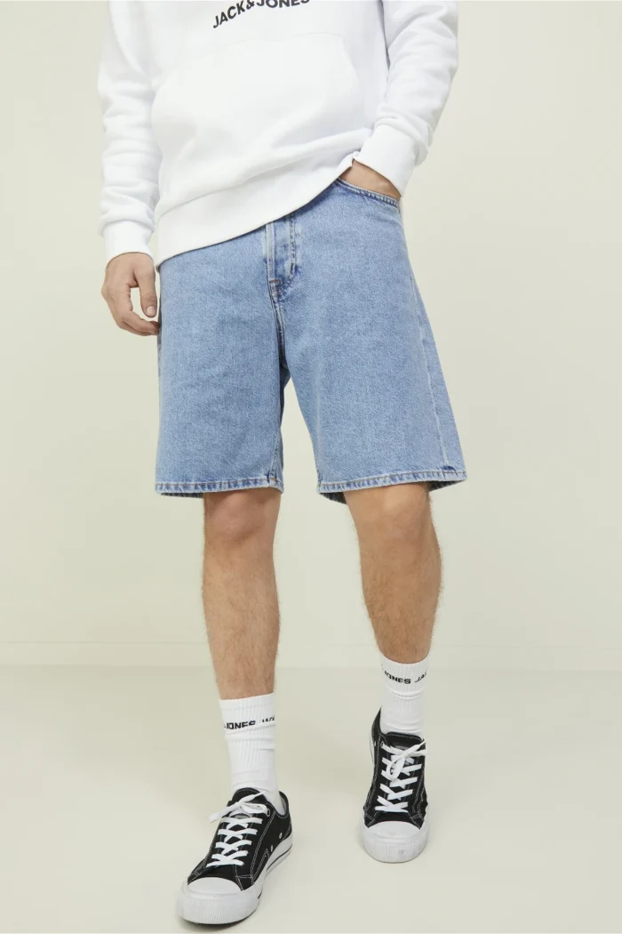 Bermuda Jack Jones jjitony jjoriginal shorts sbd 911sn Denim chiaro