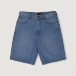 Bermuda Lee asher short Denim chiaro - Foto 1