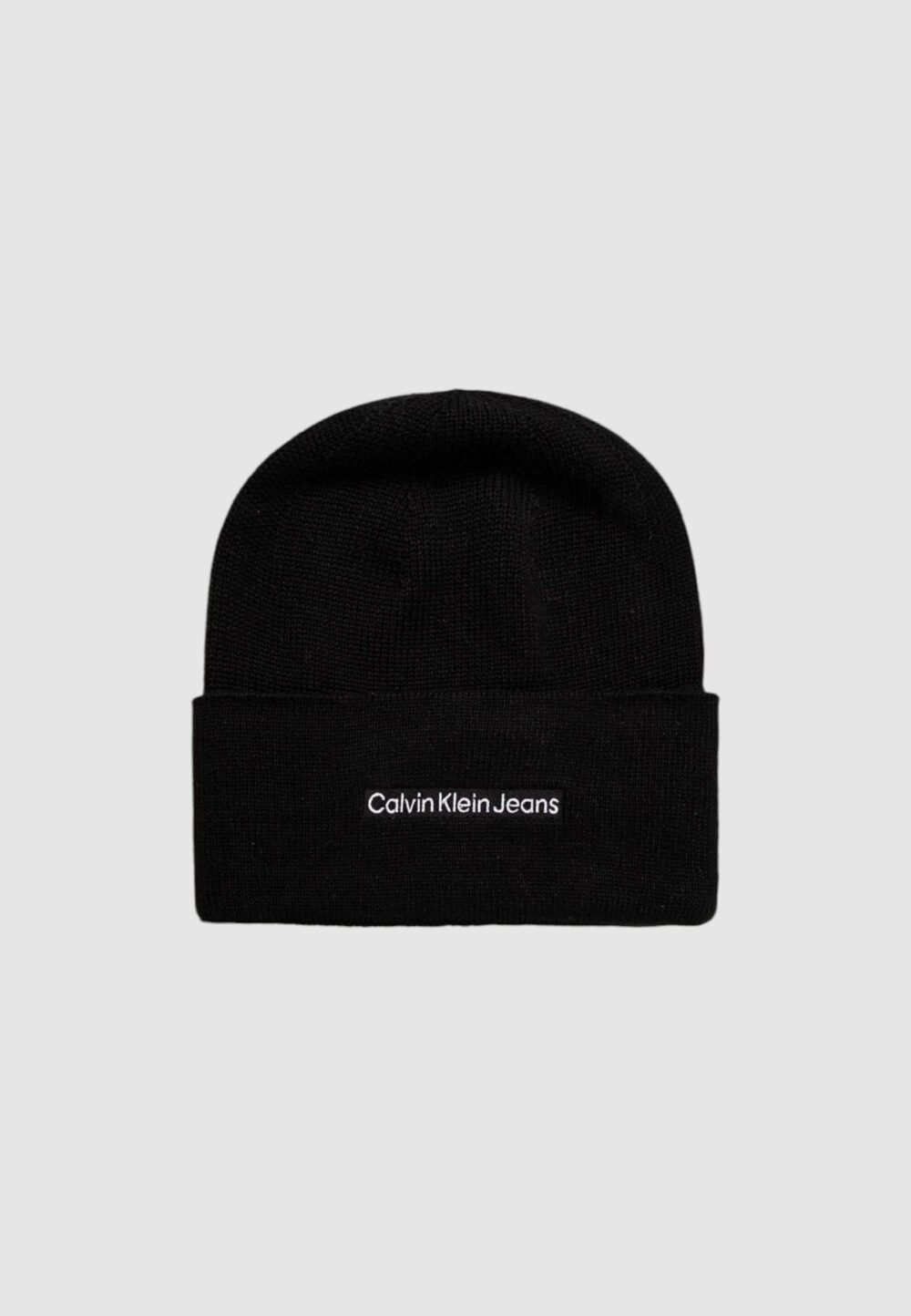 Berretto Calvin Klein Jeans inst embro beanie Nero - Foto 1