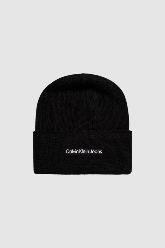 Berretto Calvin Klein Jeans inst embro beanie Nero