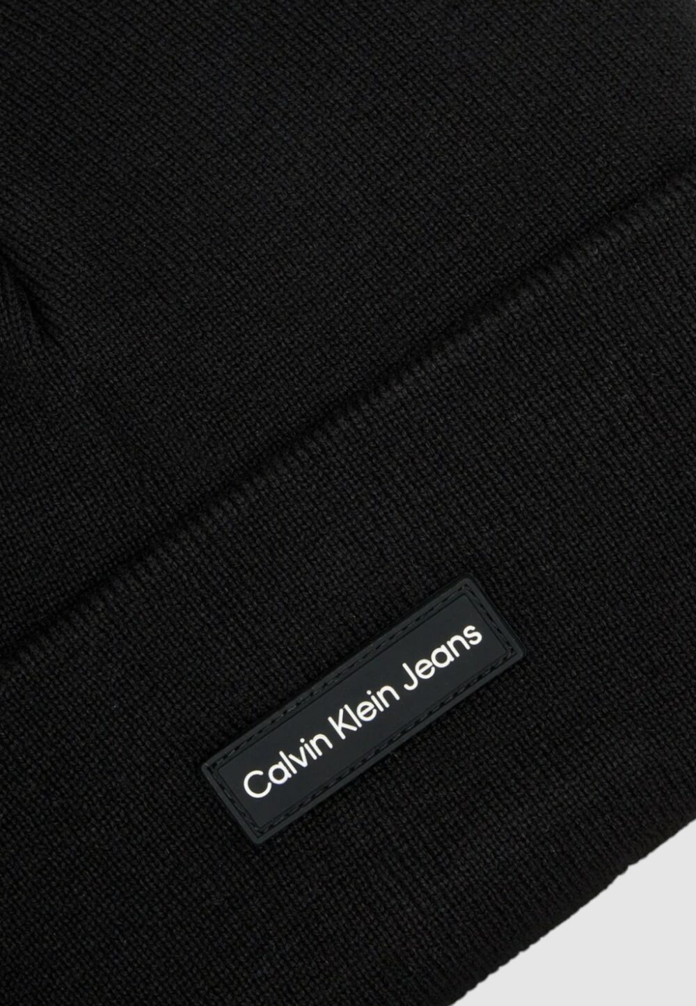 Berretto Calvin Klein inst patch Nero - Foto 2