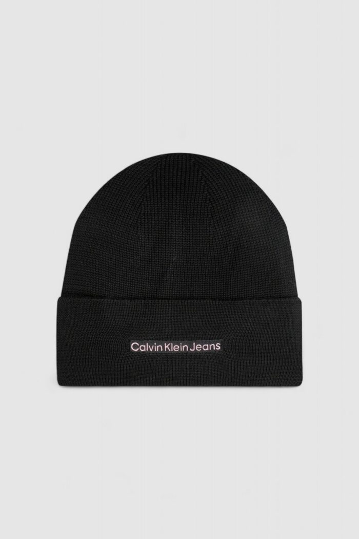 Berretto Calvin Klein inst embro beanie Nero