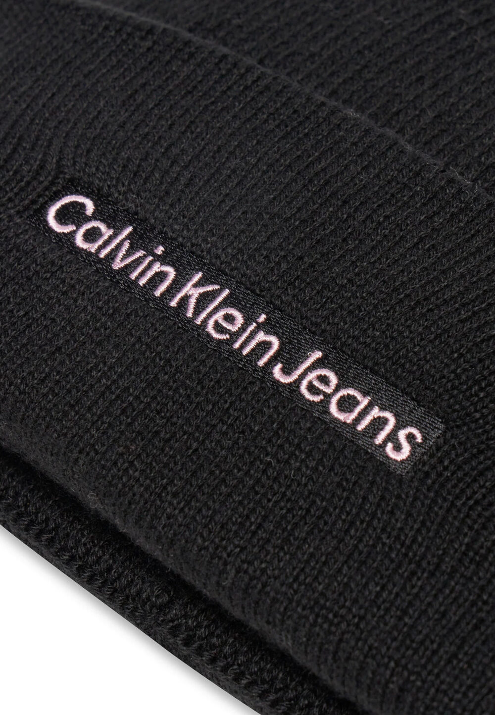 Berretto Calvin Klein inst embro beanie Rosa - Foto 3