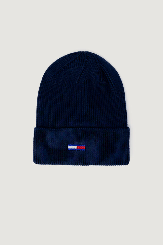 Berretto Tommy Hilfiger Jeans tjw flag beanie Blu