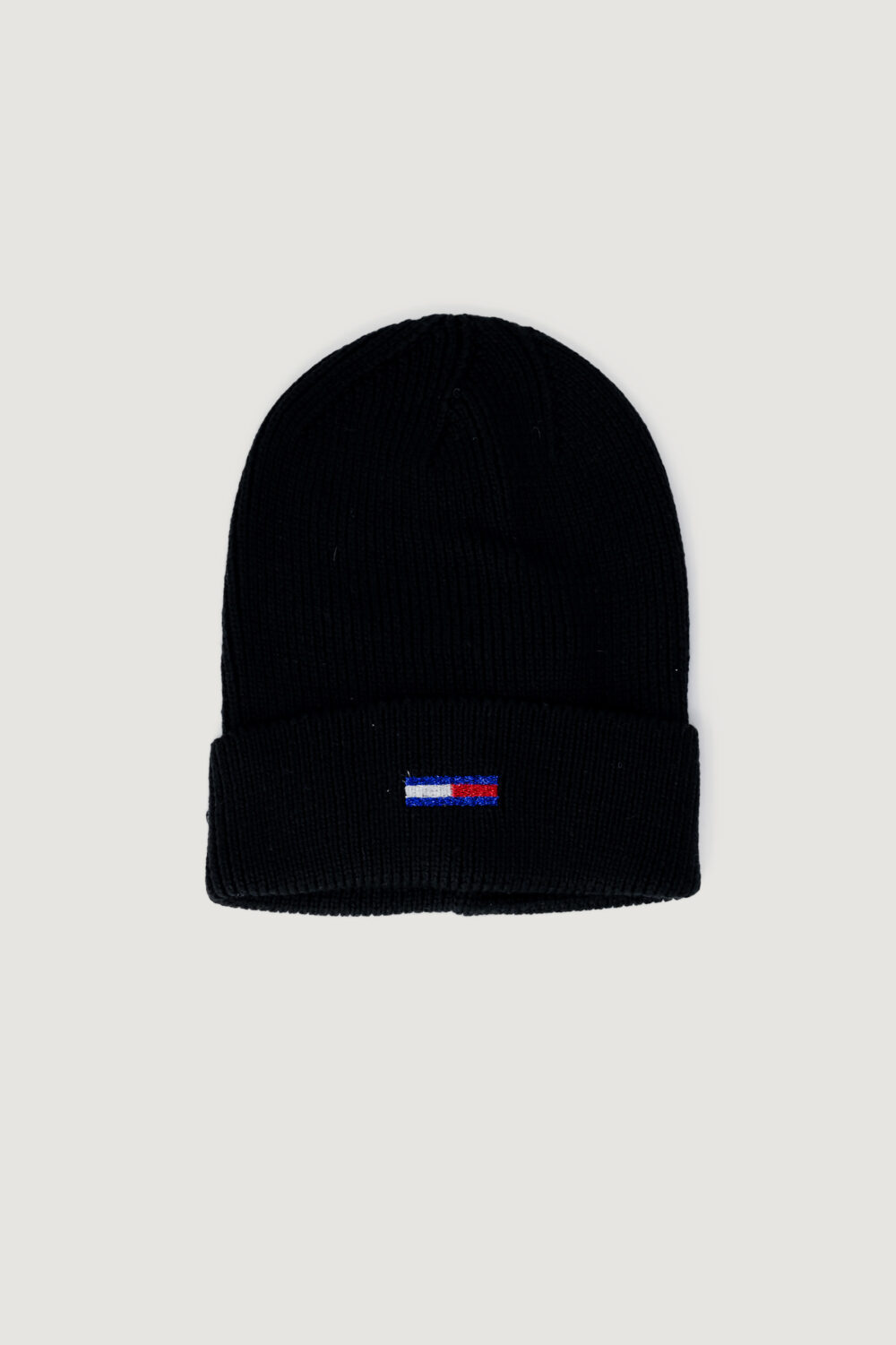 Berretto Tommy Hilfiger Jeans tjw flag beanie Nero - Foto 1