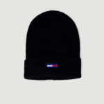 Berretto Tommy Hilfiger Jeans tjw flag beanie Nero - Foto 1