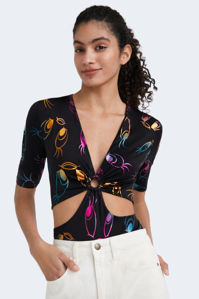 Body Desigual body mayo Nero