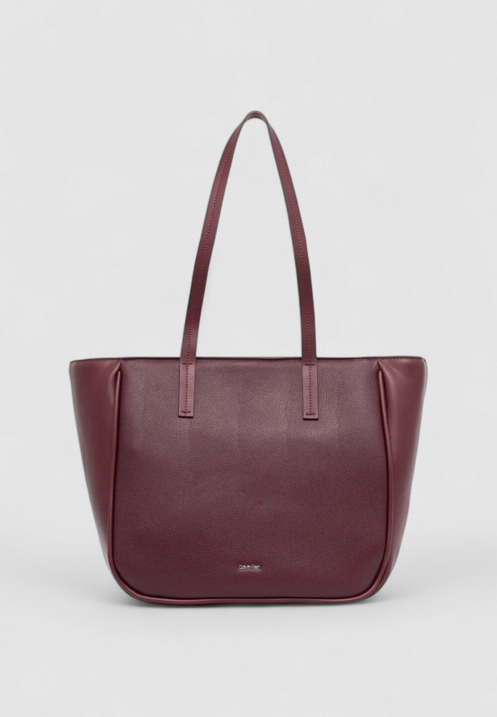 Borsa Calvin Klein ck refine medium Bordeaux - Foto 1