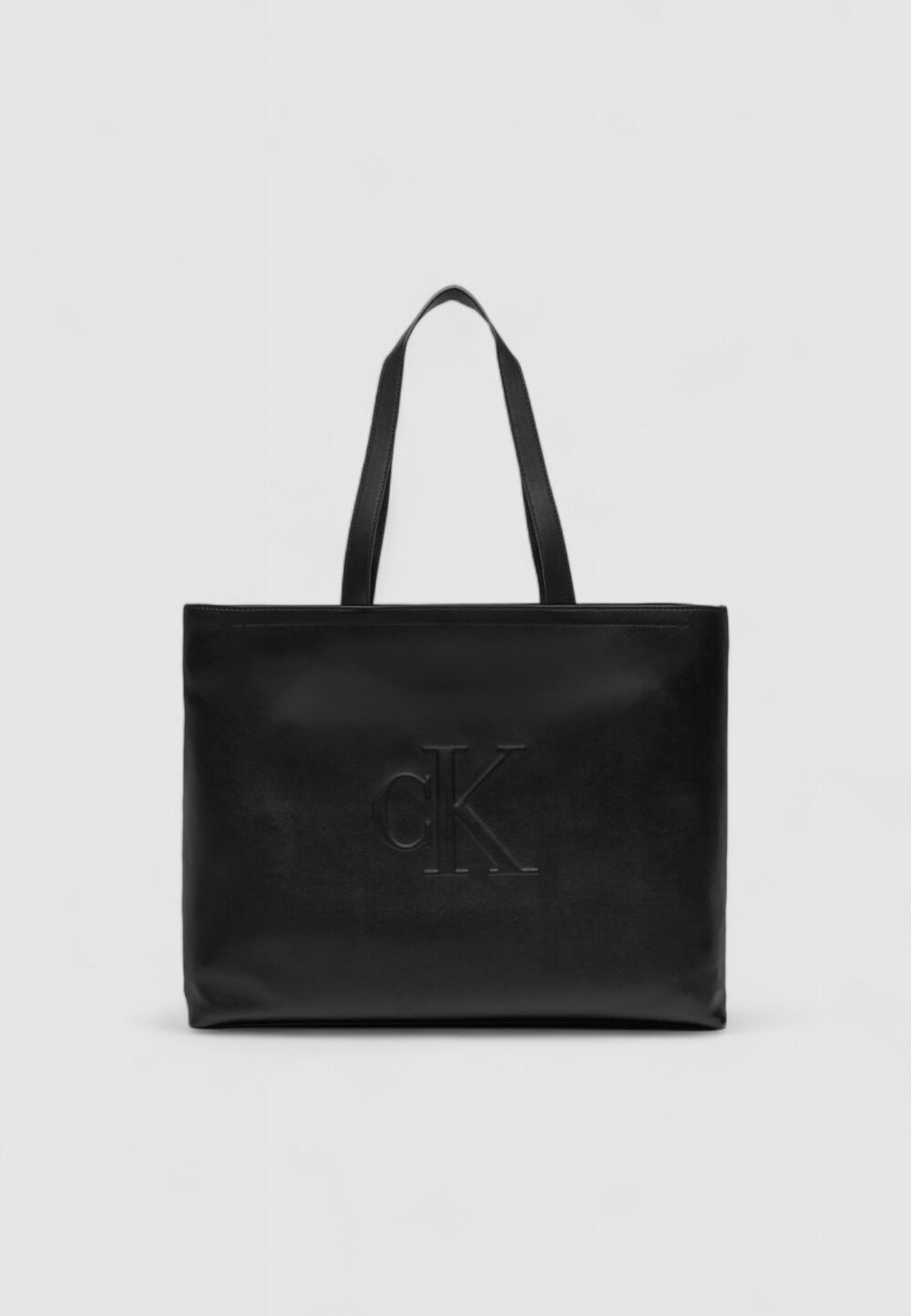 Borsa Calvin Klein Jeans sculpted slim tote34 deboss Nero - Foto 1