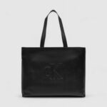 Borsa Calvin Klein Jeans sculpted slim tote34 deboss Nero - Foto 1