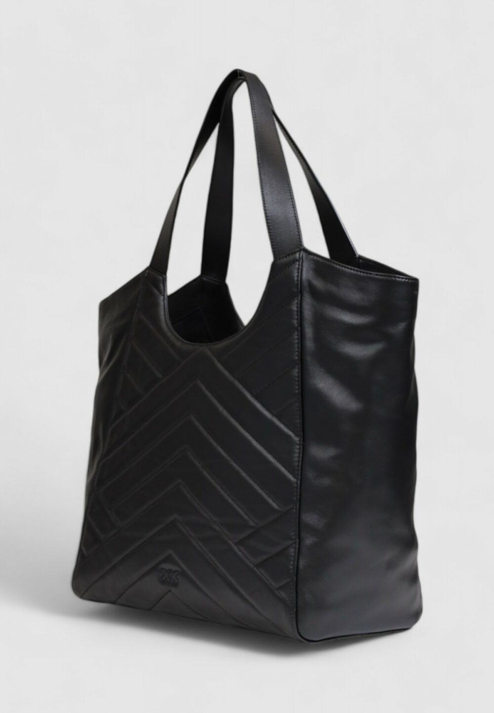 Borsa Pinko tote bag puzzle Nero - Foto 4