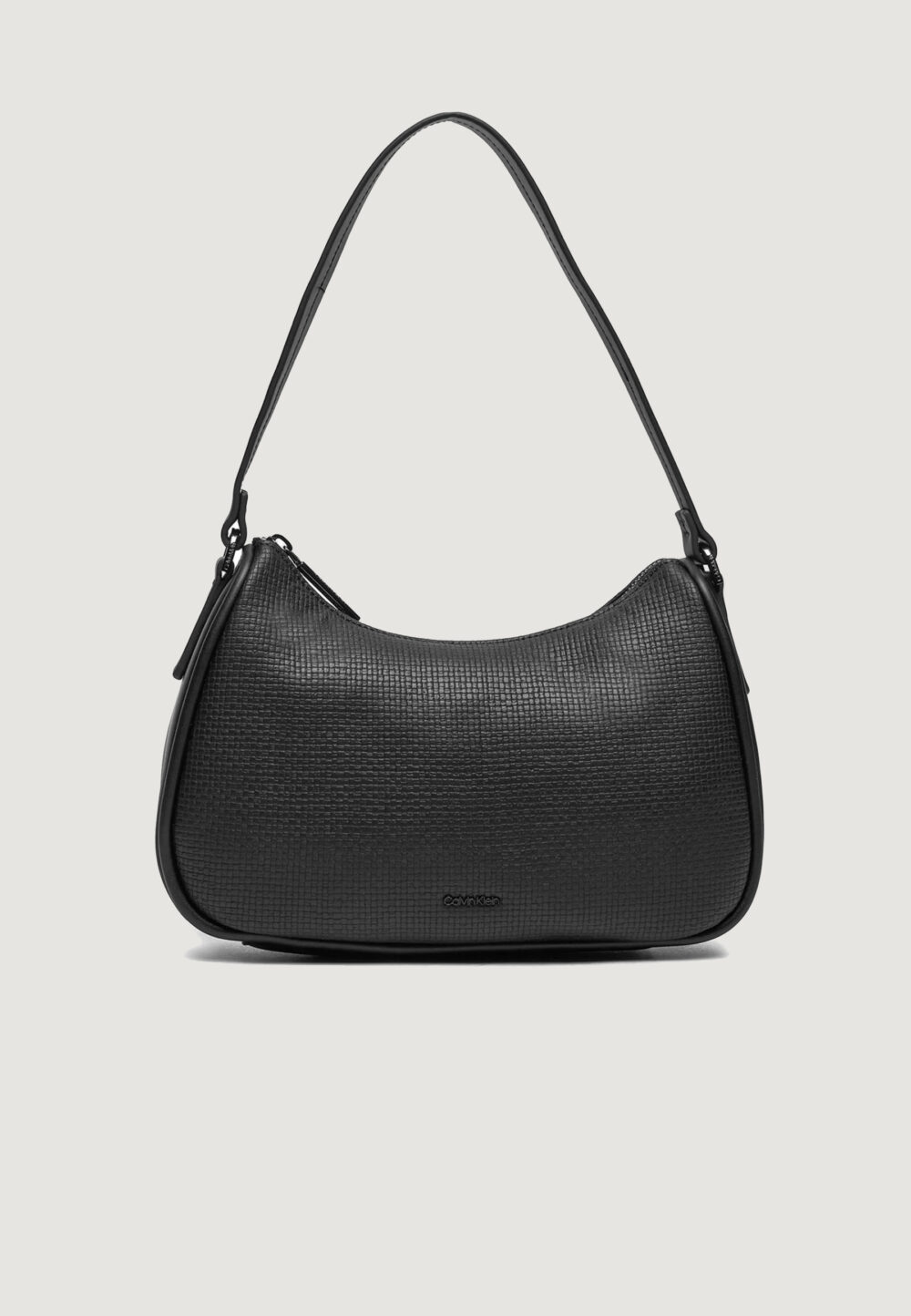 Borsa Calvin Klein Jeans ck refine shoulder bag_braid Nero - Foto 1