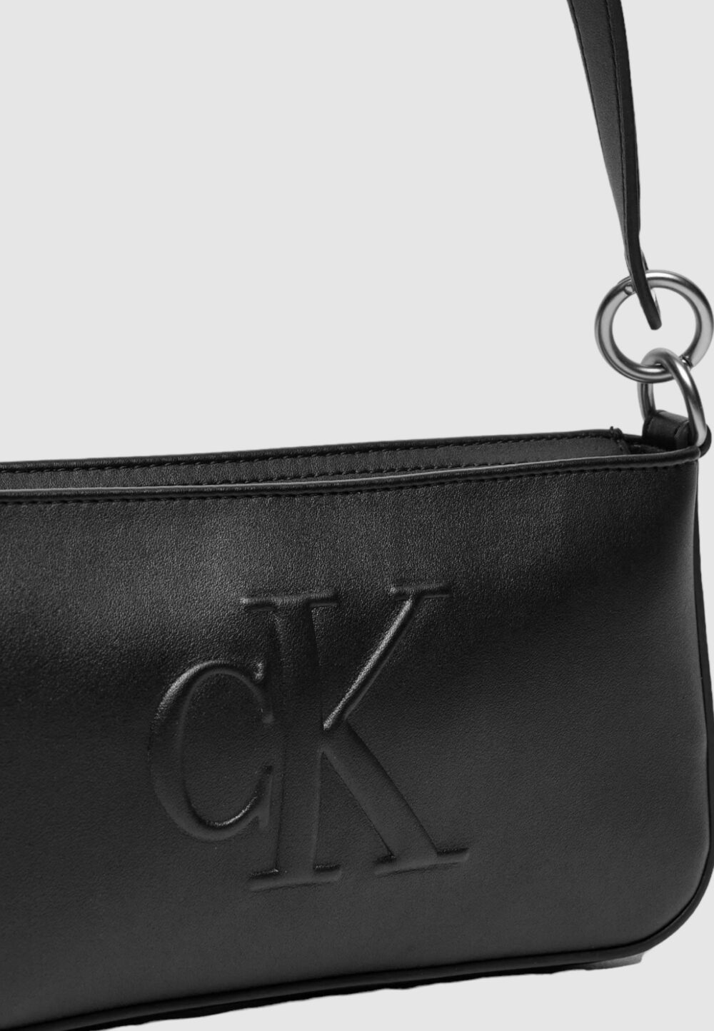 Borsa Calvin Klein Jeans sculpted shoulder pouch25 deboss Nero - Foto 5