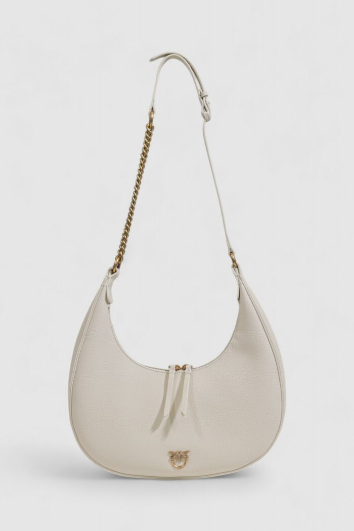 Borsa Pinko brioche hobo classic Bianco