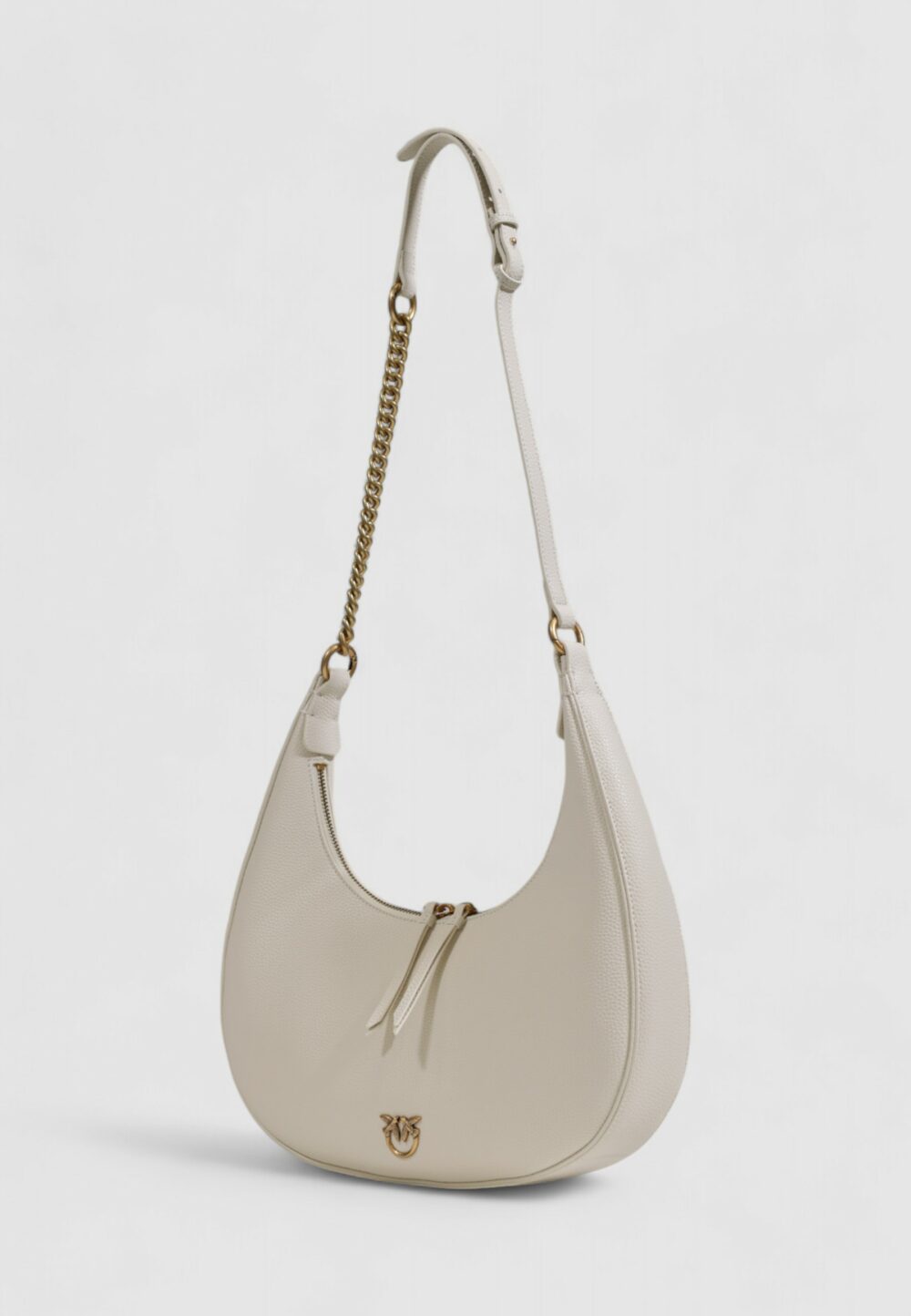 Borsa Pinko brioche hobo classic Bianco - Foto 2