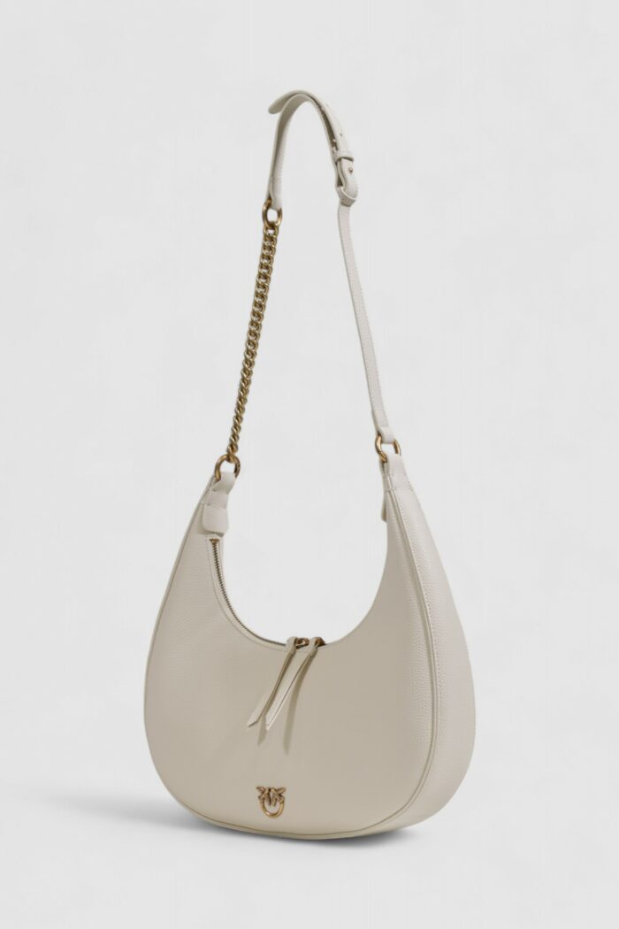 Borsa Pinko brioche hobo classic Bianco