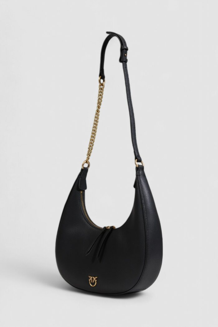 Borsa Pinko brioche hobo classic Nero