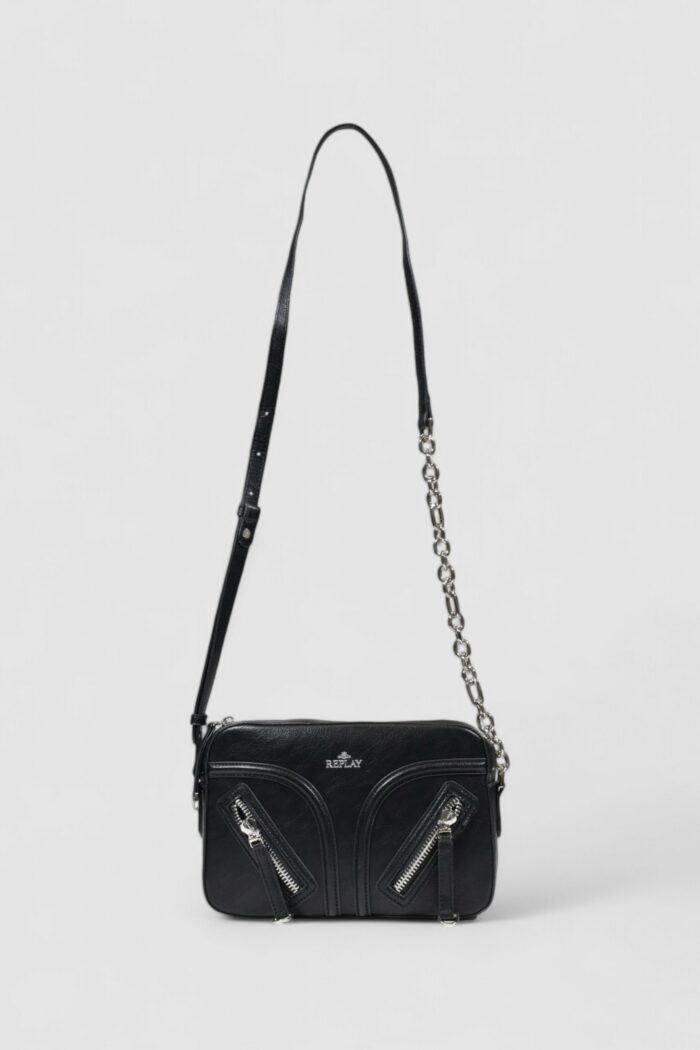 Borsa Replay vintage pu Nero